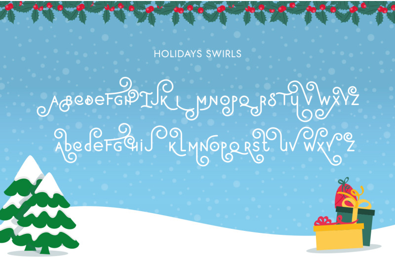 holidays-font-duo-christmas-fonts-festive-fonts-holidays-fonts