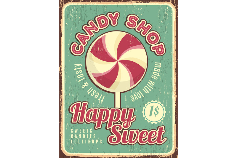 candy-shop-poster-confectionary-retro-placard-with-sweets-dulce-vecto