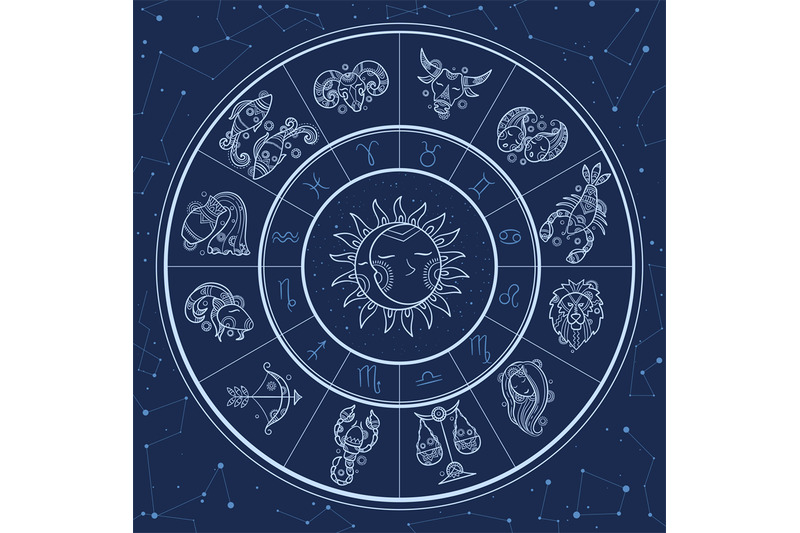 astrology-circle-magic-infographic-with-zodiac-symbols-gemini-horosco