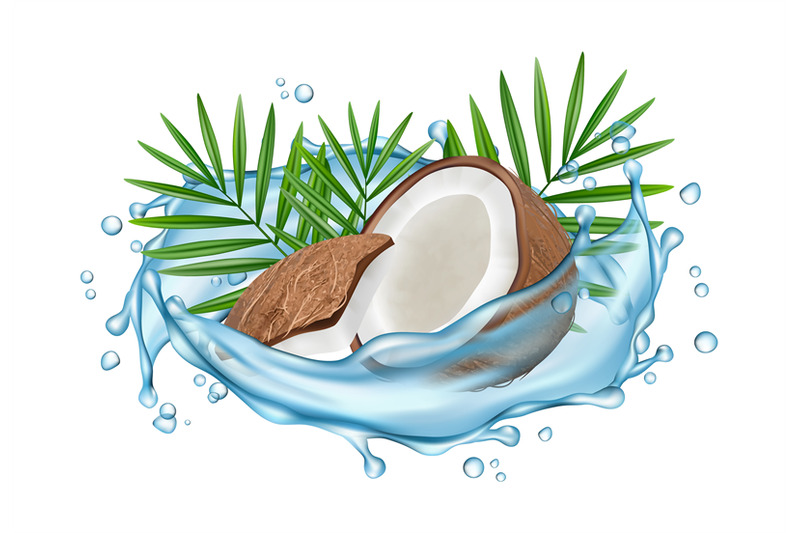 coconut-water-vector-concept-realistic-coconut-water-splashes-and-pa