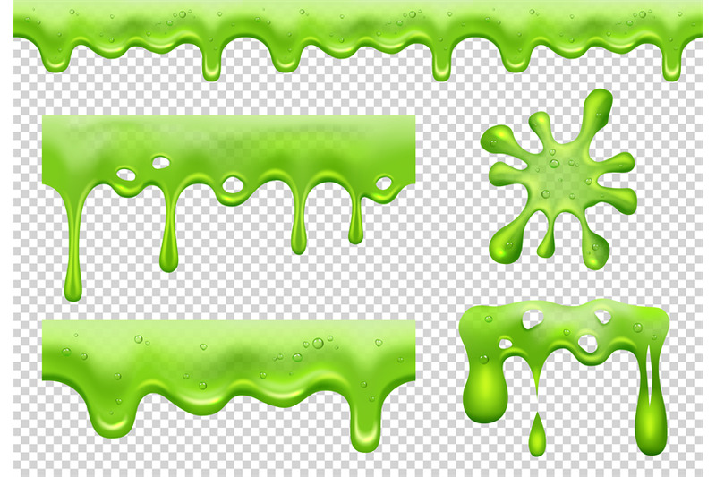 slime-green-toxic-flowing-blotting-and-splatter-dripping-transparent