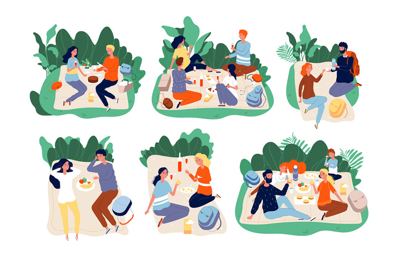 picnic-people-outdoor-family-happy-group-together-eating-dinner-in-gr