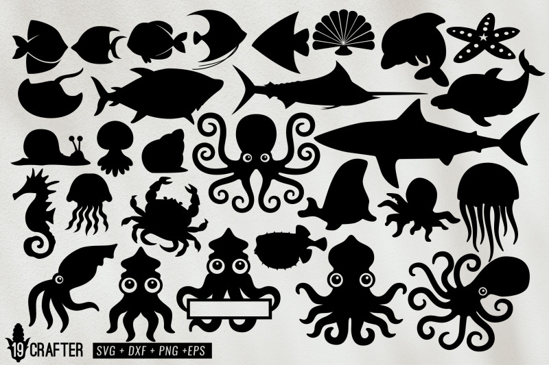 cute-squid-octopus-and-sea-animals-friend-svg-bundle