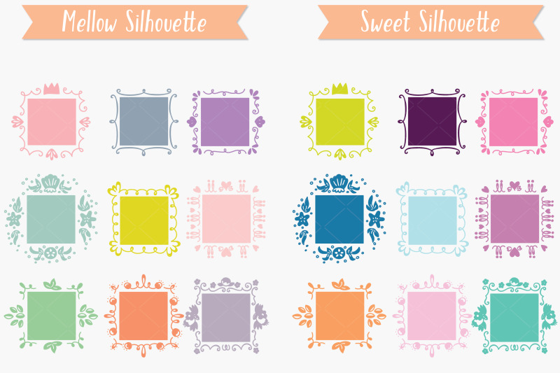 colored-square-doodle-frames-hand-drawn-monogram-border