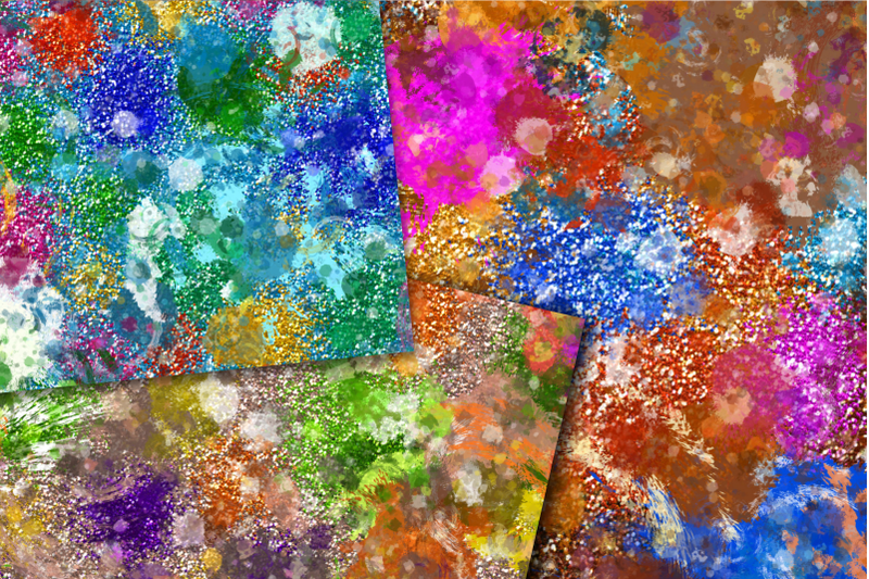 splattered-grunge-paint-texture-papers