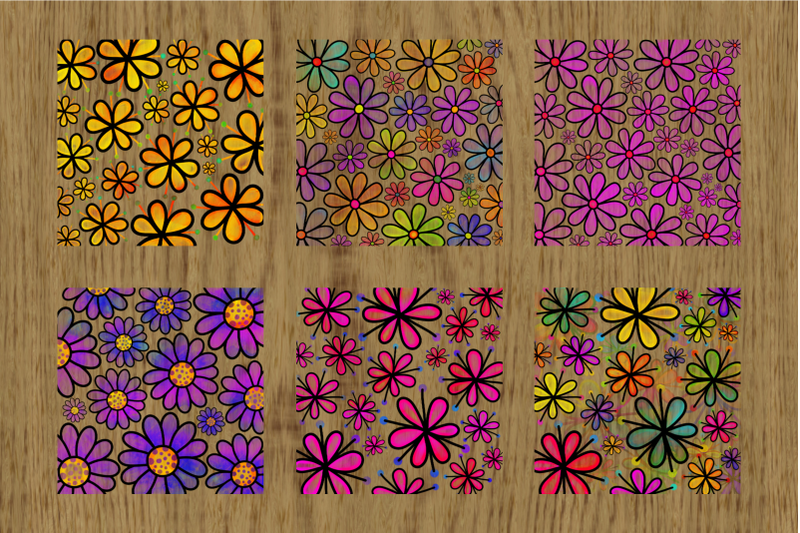 pretty-doodle-daisy-flower-overlays