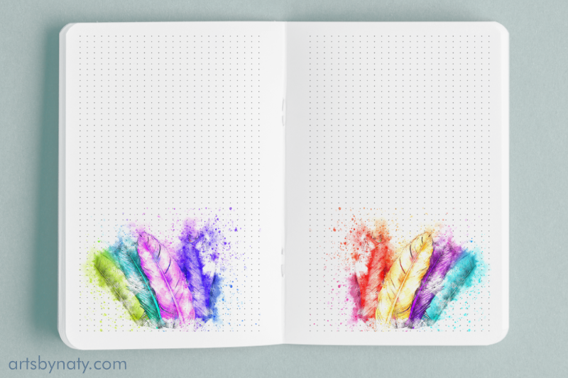 magical-watercolor-feathers-kdp-bujo