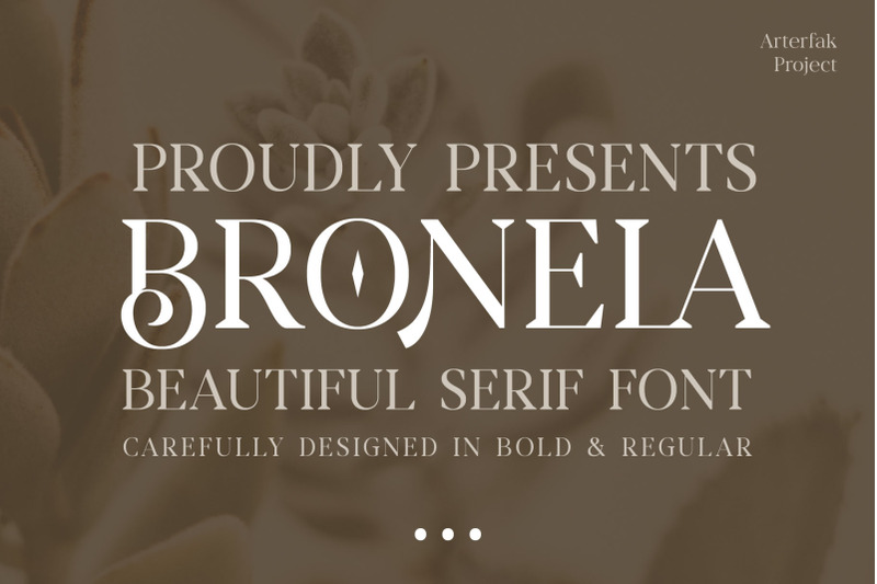 bronela-elegant-serif