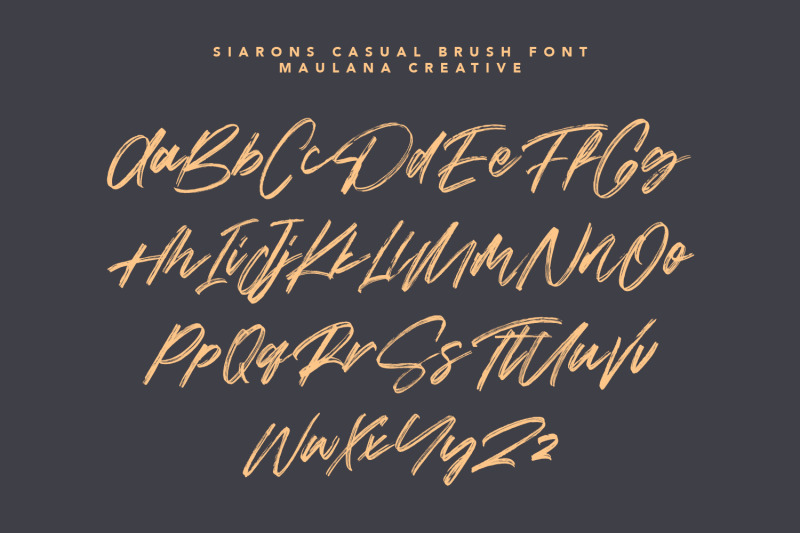 siarons-casual-brush-font