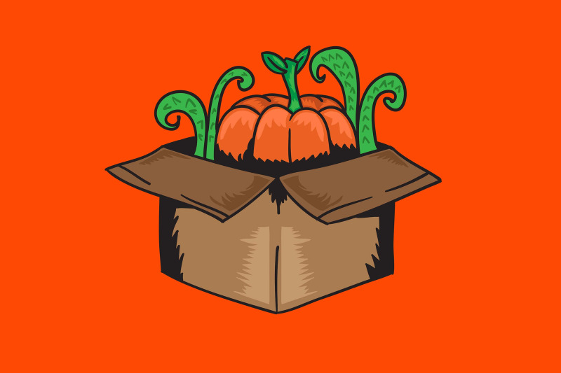 halloween-icon-with-pumpkin-in-a-box