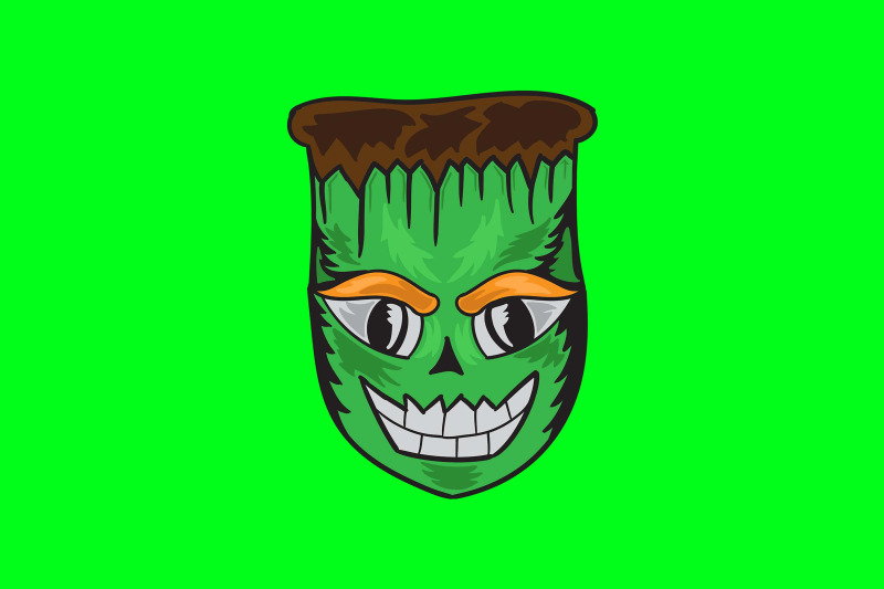 halloween-icon-with-green-monster-cute-character