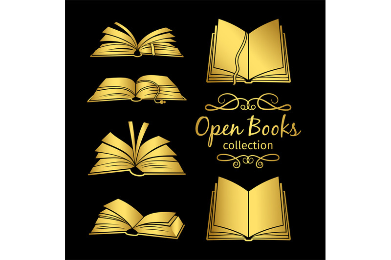 golden-open-books-icons