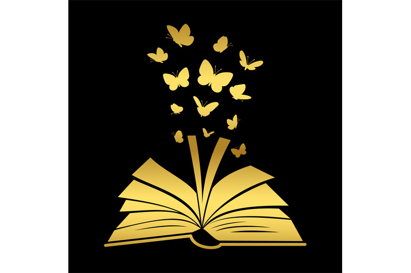 open-textbook-with-gold-butterfly