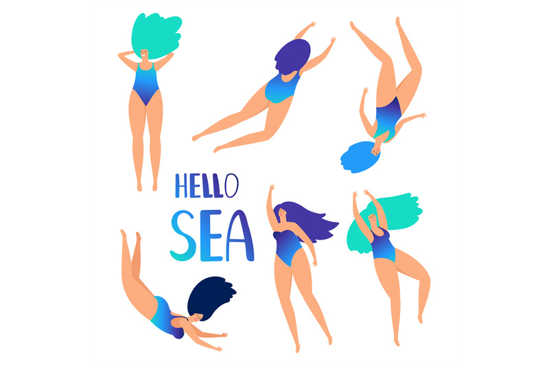 sea-swimming-women