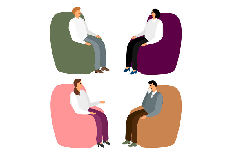 people-in-armchairs-cartoon-men-and-women-sit-in-chairs-for-relaxing