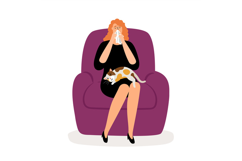 depressed-woman-and-cat