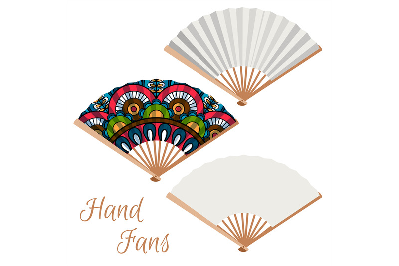 set-of-hand-fans