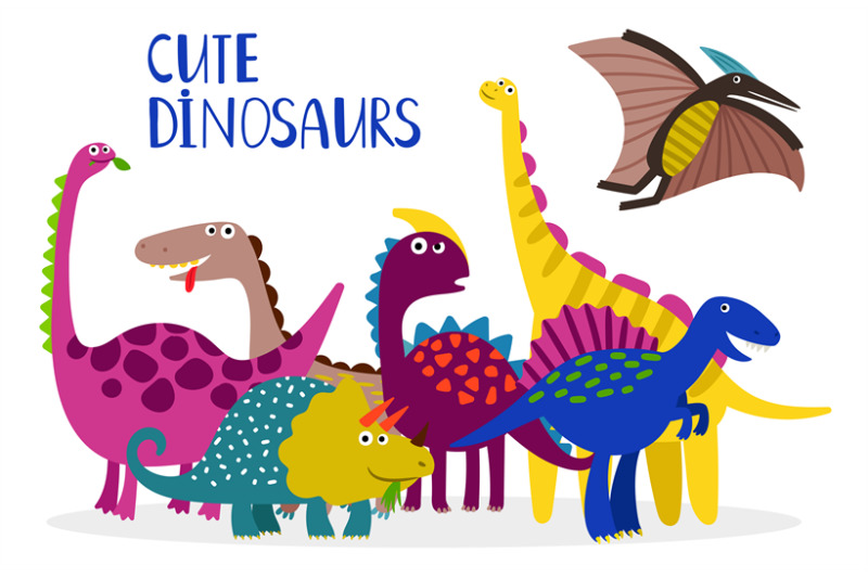 cartoon-dinosaurs-collection