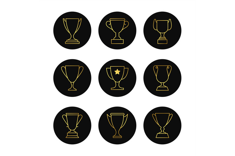 gold-line-goblets-vector-icon-of-set