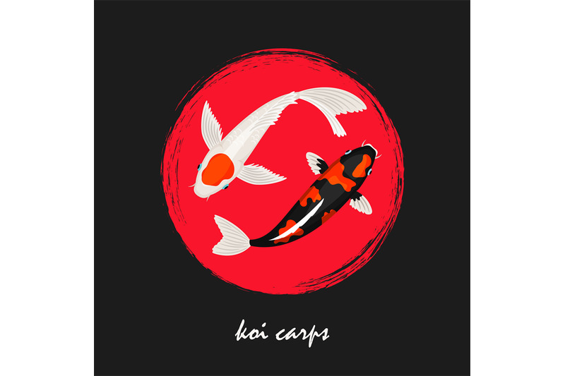 koi-japanese-carps-vector-background-koi-fish-banner-design