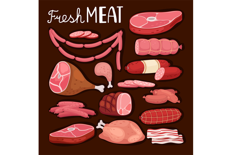 sausages-illustration-fresh-meat-and-boiled-sausage-salami-and-chick