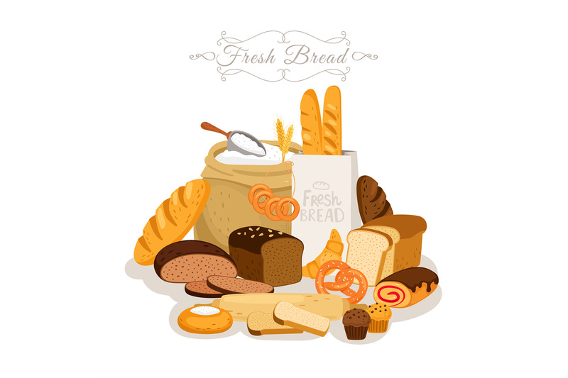 cartoon-bread-flour-and-pastries-french-baguette-and-breakfast-crois