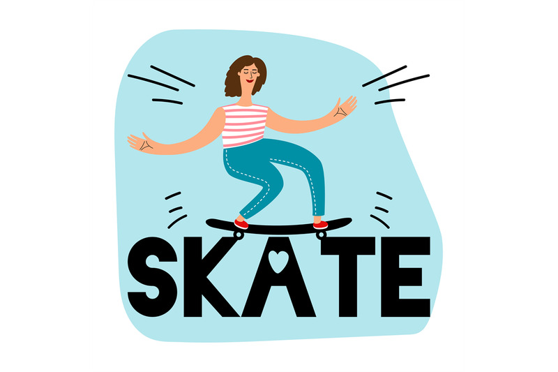 women-skateboarding-icon