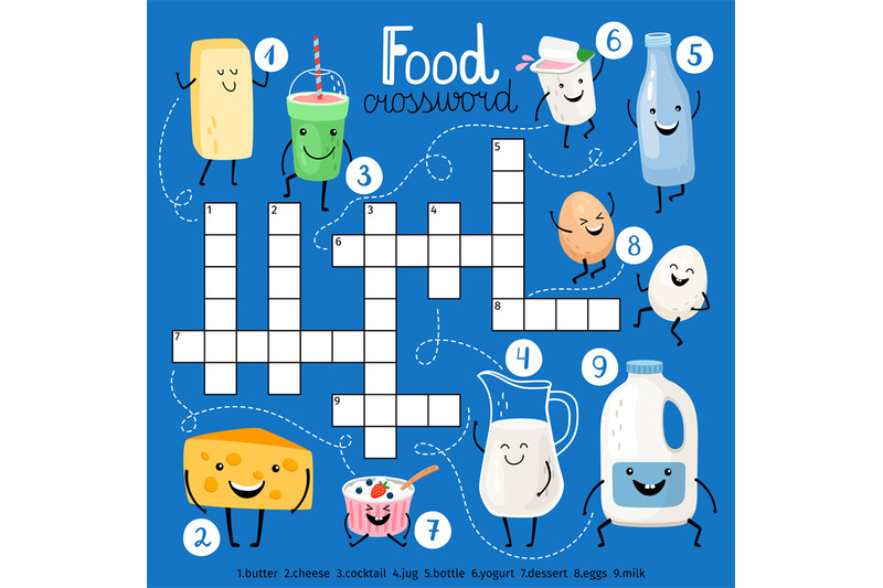 dairy-products-food-crossword