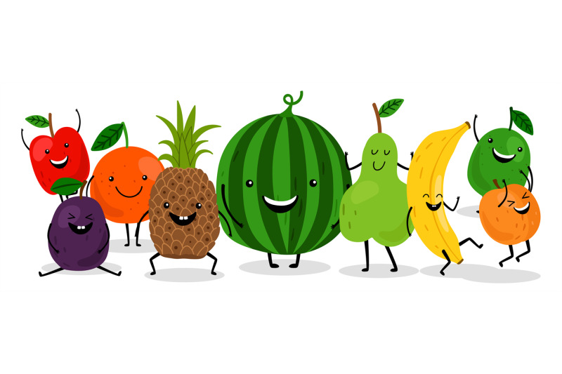 cute-kawaii-fruits-characters-vector-set-happy-fruits-illustration