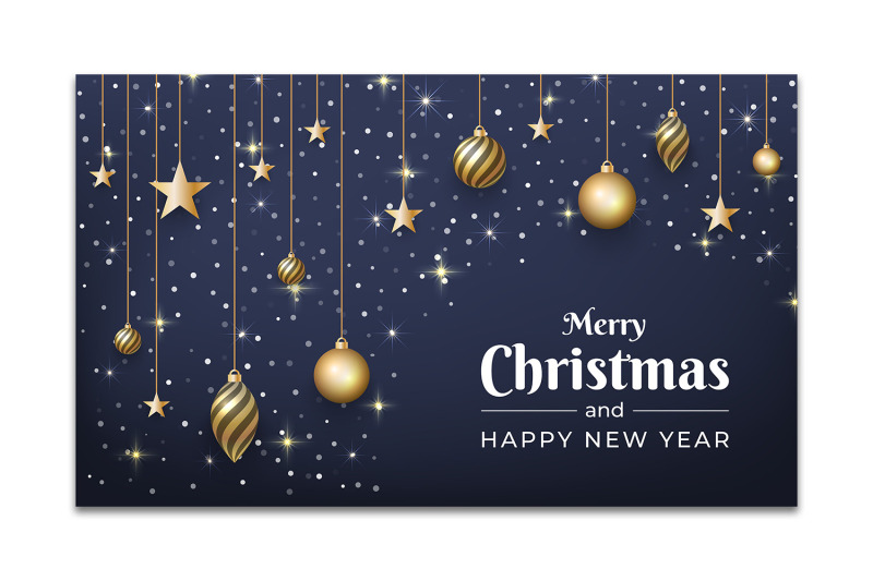 merry-christmas-and-new-year-background-design-with-glitter-gold-ornam