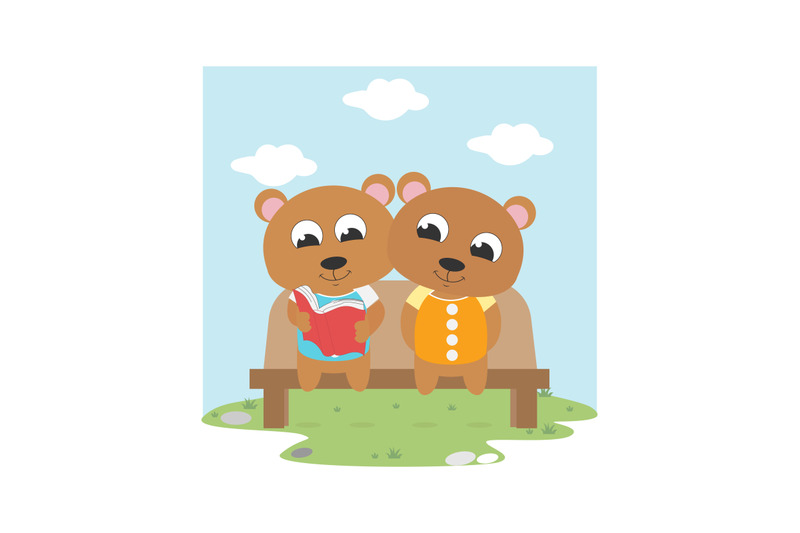 cute-bear-reading-a-book