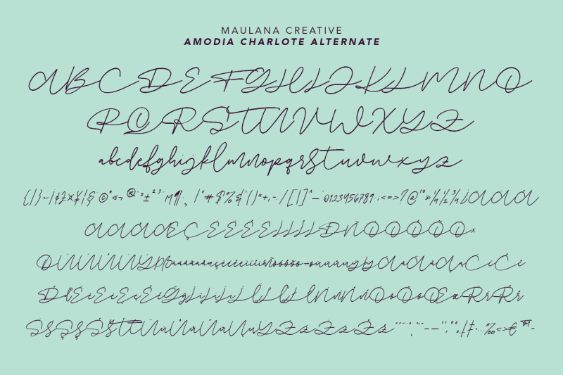 amodia-charlote-signature-font