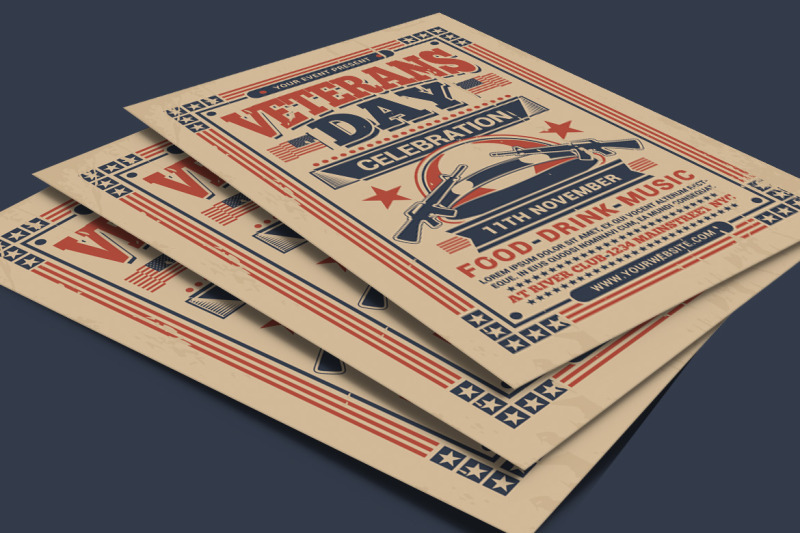 veterans-day-flyer-template