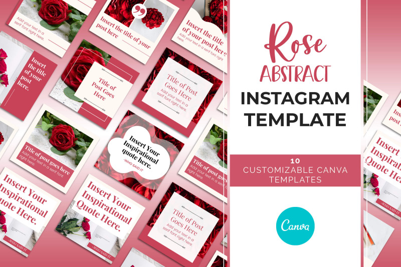 rose-abstract-instagram-canva-template