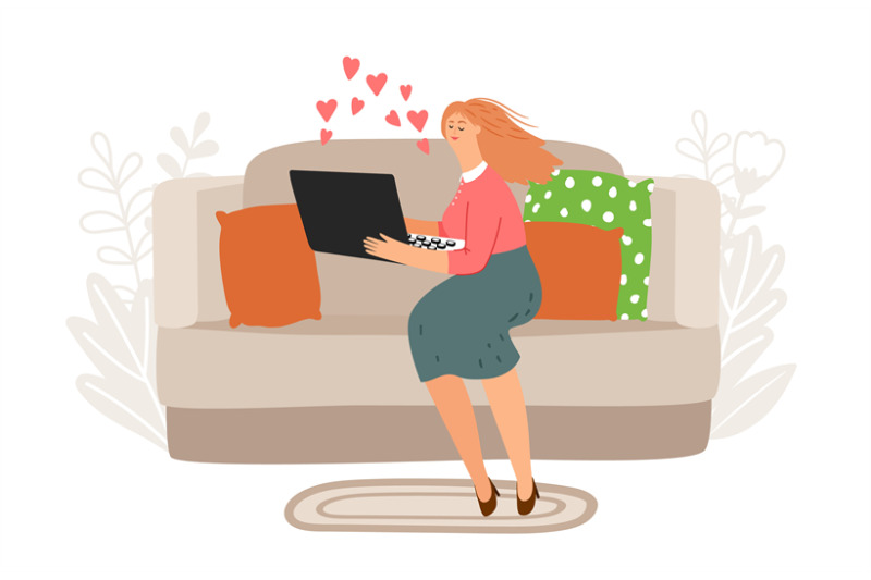 online-video-chat-vector-illustration-woman-with-notebook-on-sofa-on