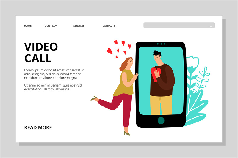 video-call-landing-page