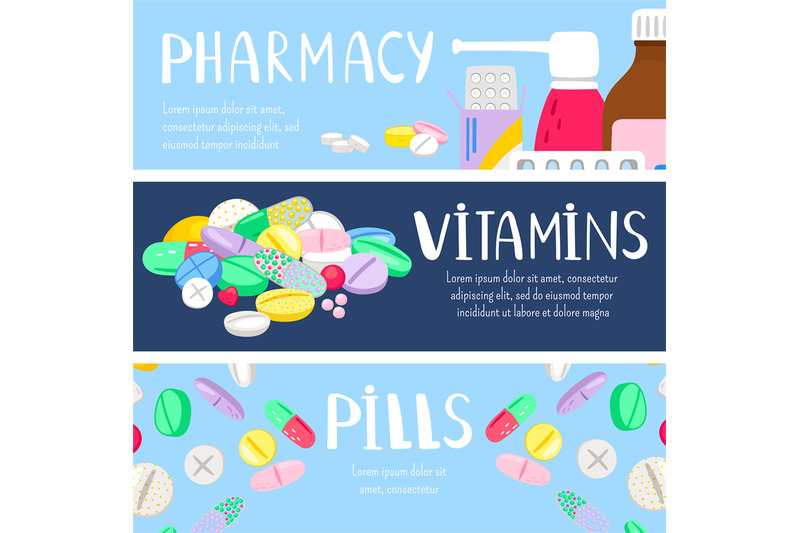 medicine-banners-template