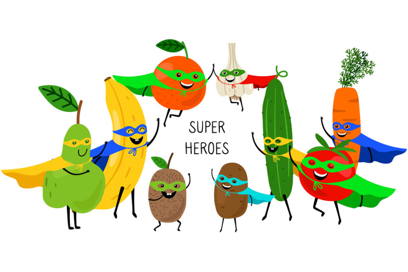 super-vegetables-fruits