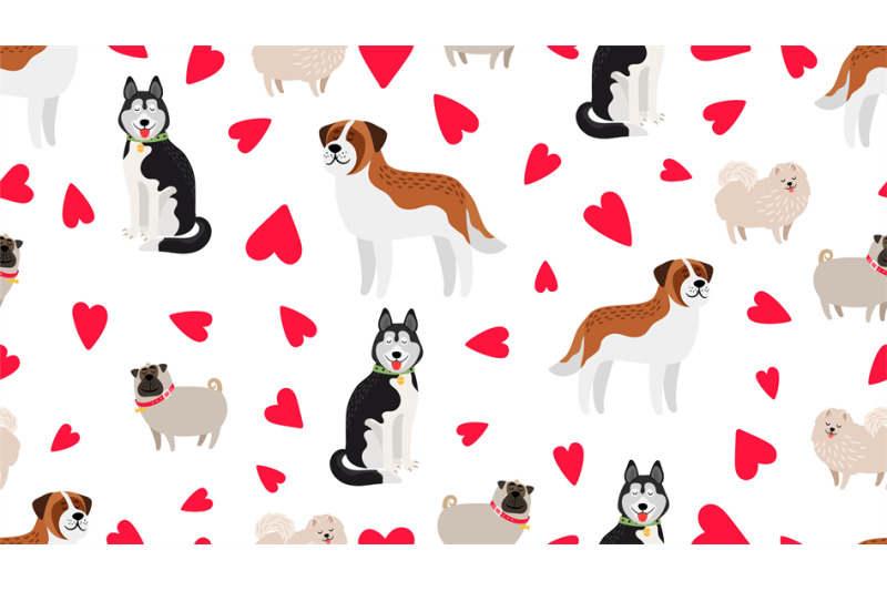 dogs-seamless-pattern