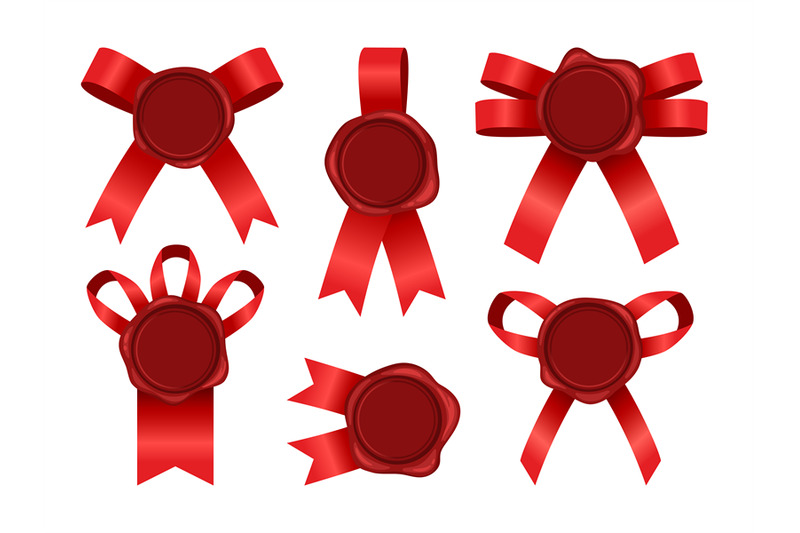 wax-seal-with-ribbon-set