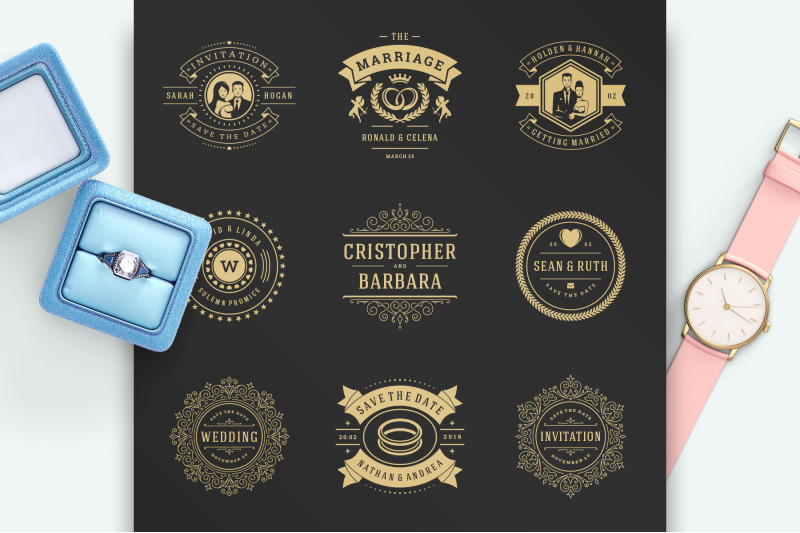 18-wedding-logos-and-badges