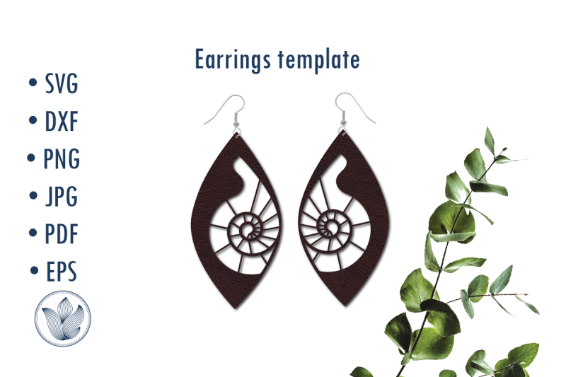 earrings-template-svg-halloween-snail-design-cut-file