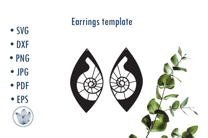 earrings-template-svg-halloween-snail-design-cut-file