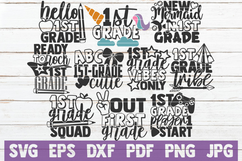 first-grade-svg-bundle-svg-cut-files