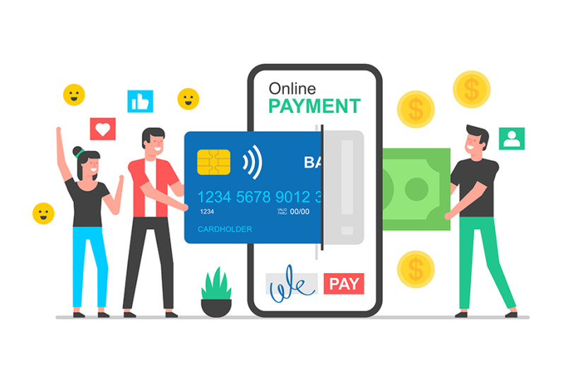 online-payment-concept