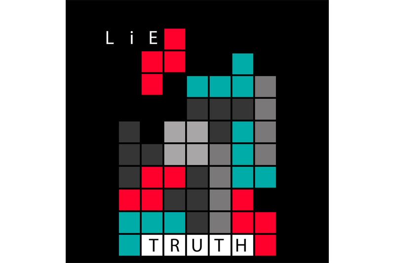 truth-and-lie-concept-illustration