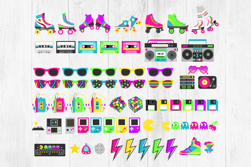 80s-clipart-eighties-clipart-retro-80s-roller-skates-neon-80s