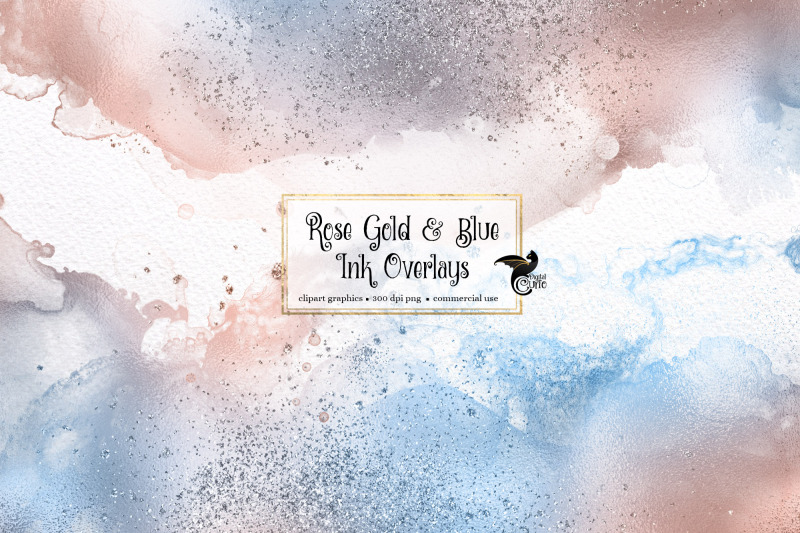 rose-gold-and-blue-ink-overlays