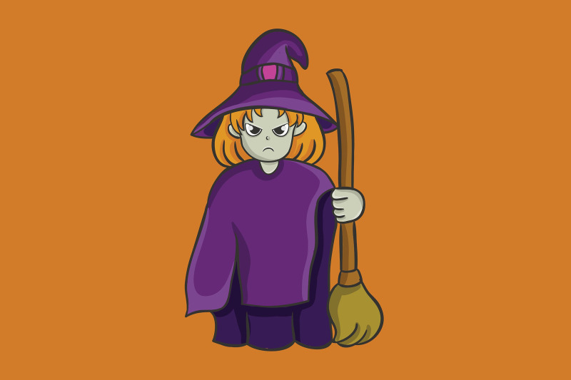 halloween-with-angry-witch