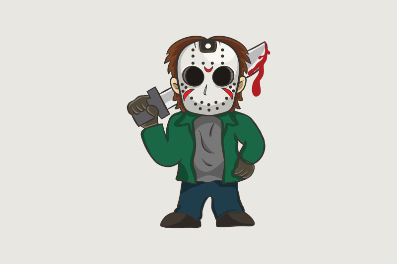 halloween-with-jason-voorhees-killer